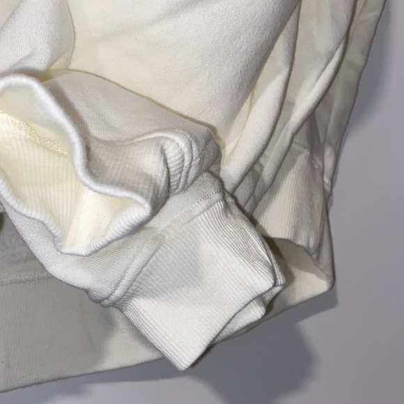 Peanuts Softest Off-White Snoopy Woodstock Heart Sweatshirt NWOT Oversized M - Picture 13 of 16